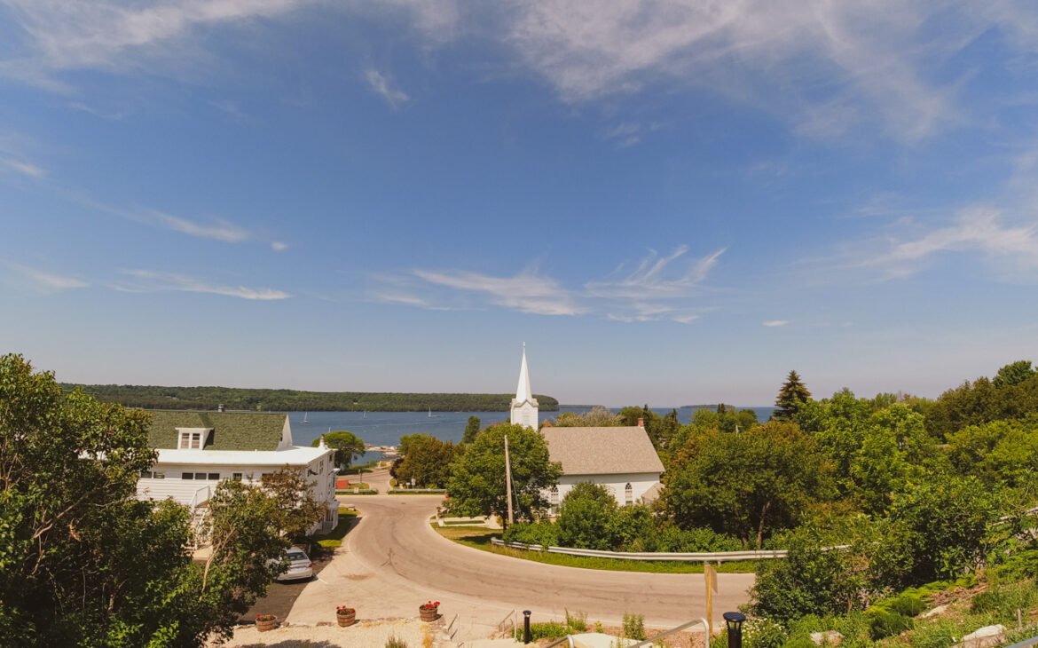 View of Ephraim from top of hill