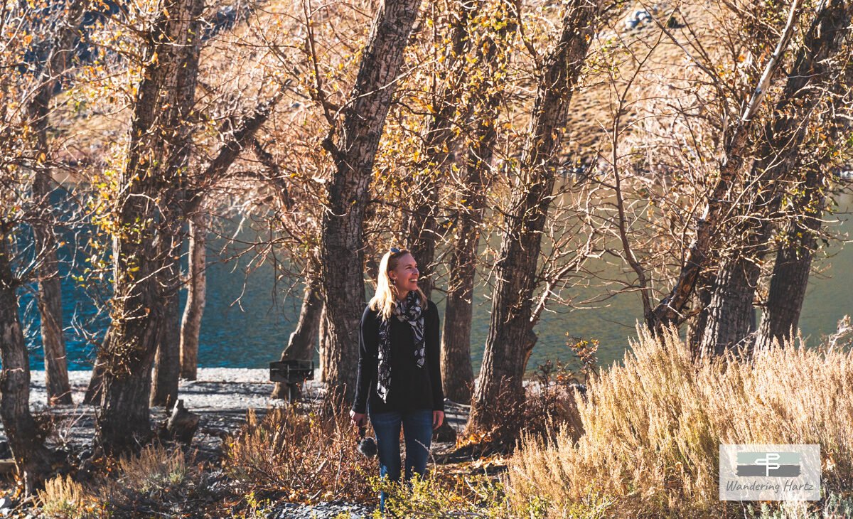 Michelle at Convict Lake © Joel Hartz