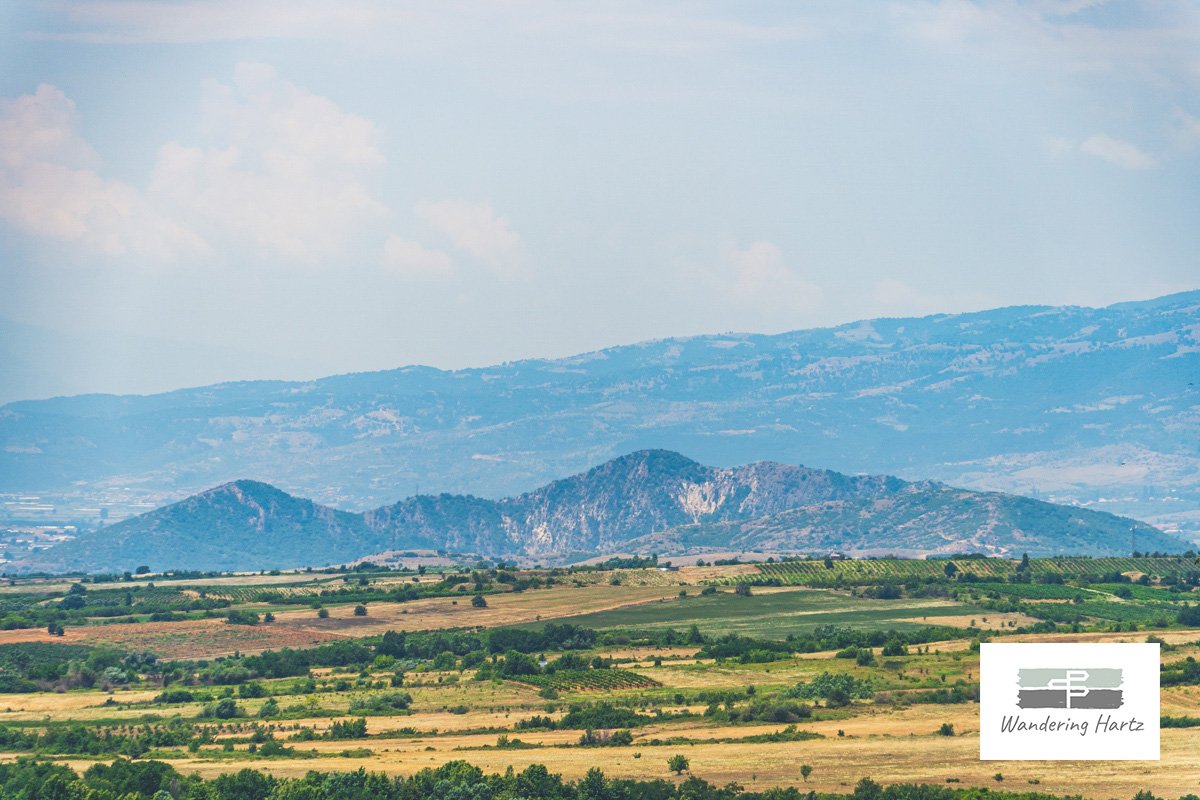 Kozhuh extinct volcano in Struma Valley Bulgaria © Joel Hartz