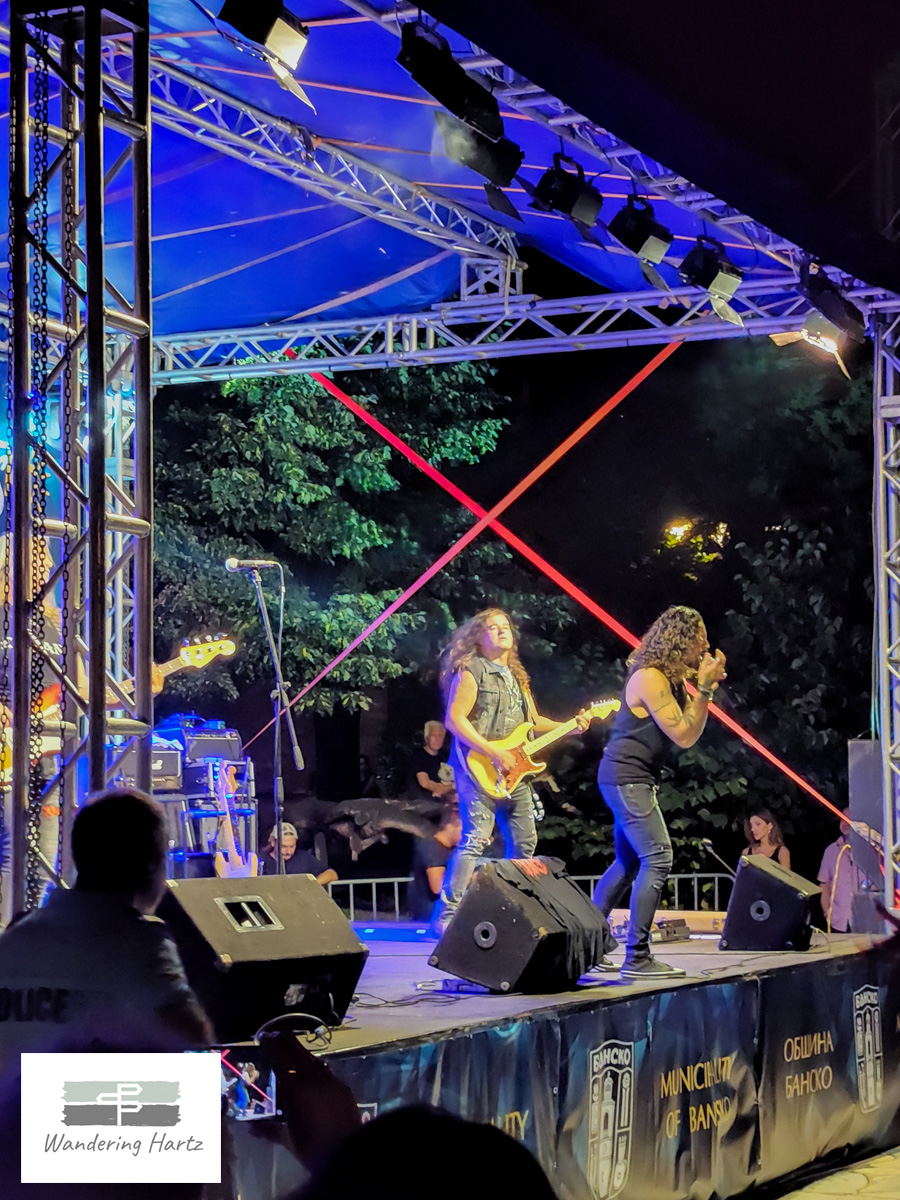 Bulgarian rock band performs at Bansko Rocks Festival