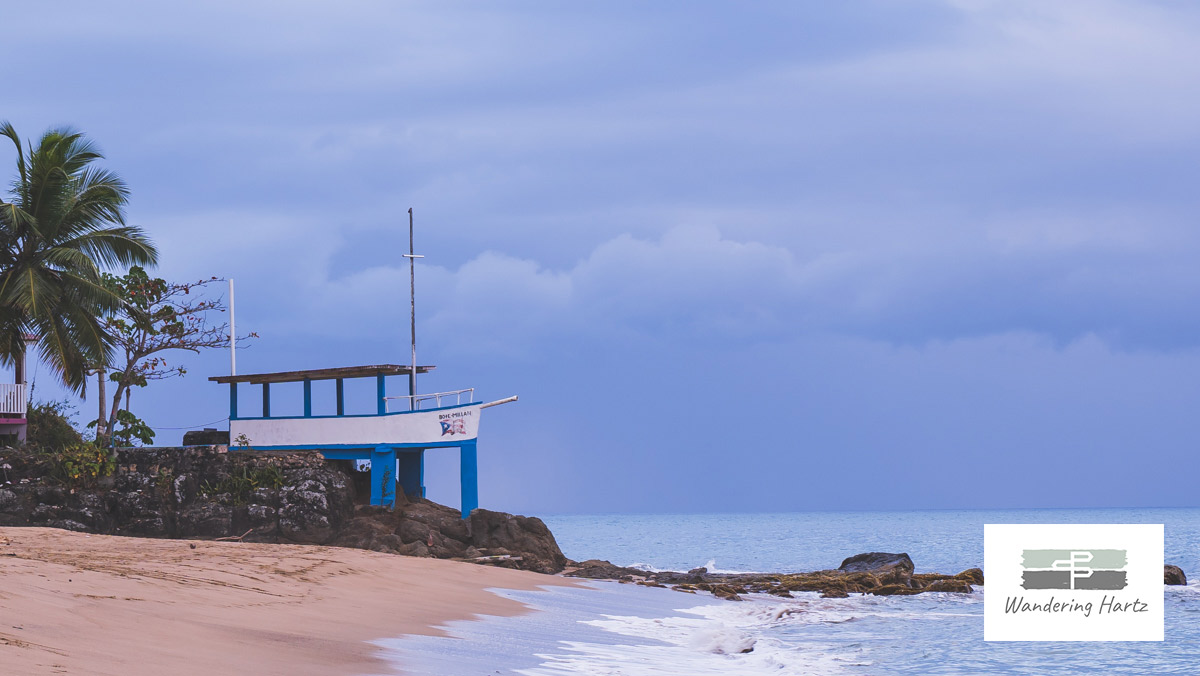 image of the Bote de Millán structure in Stella puerto rico on overcast day