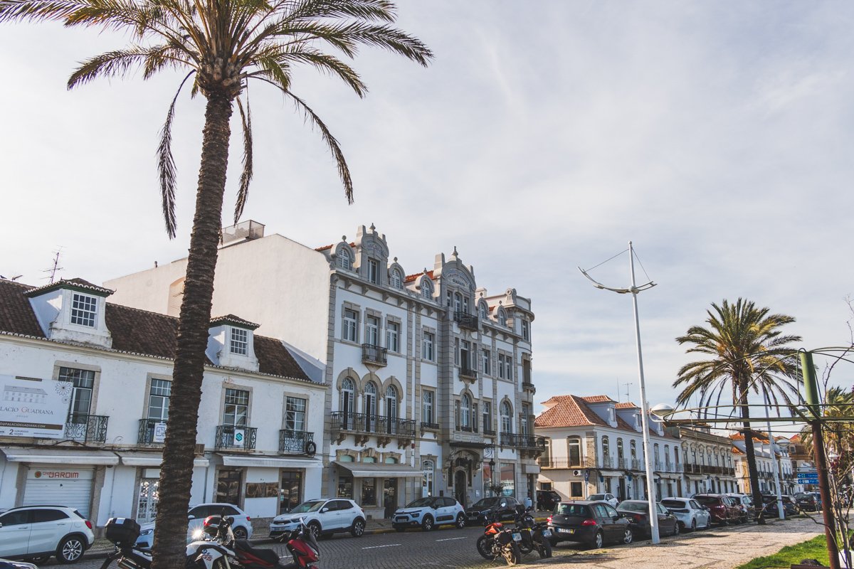 View of Grand House along Av. da Republica in Vila Real de Santo Antonio © Joel Hartz