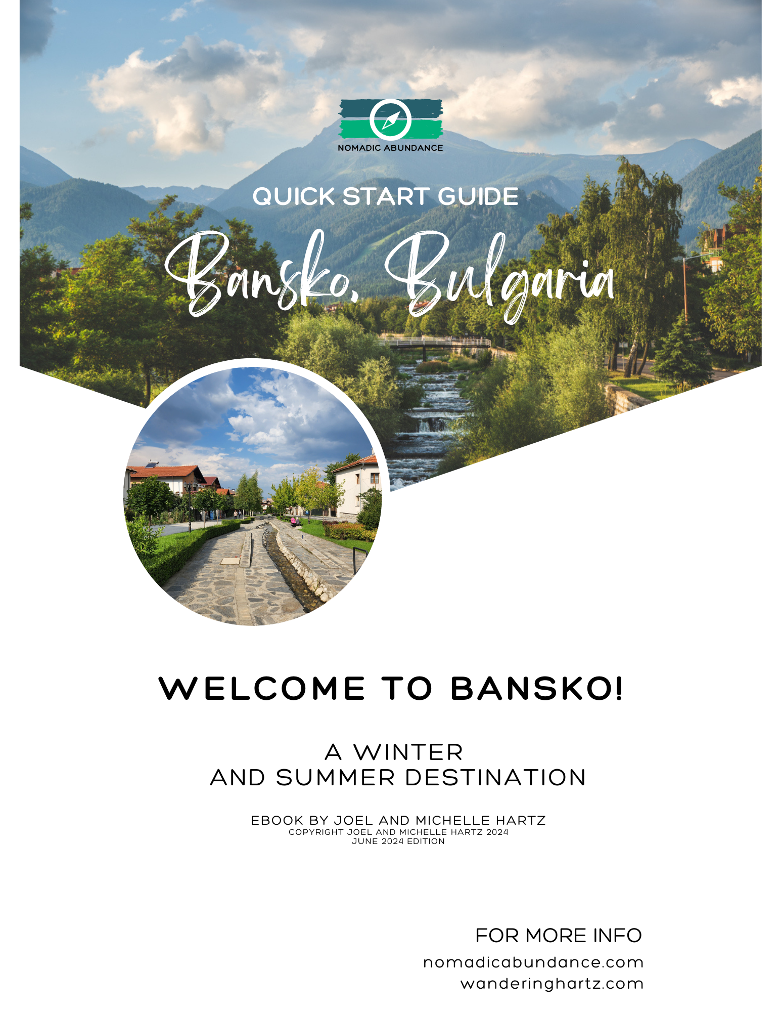 Cover for "Quick Start Guide to Bansko Bulgaria: Your Stress-Free Visit Starts Here" eBook 